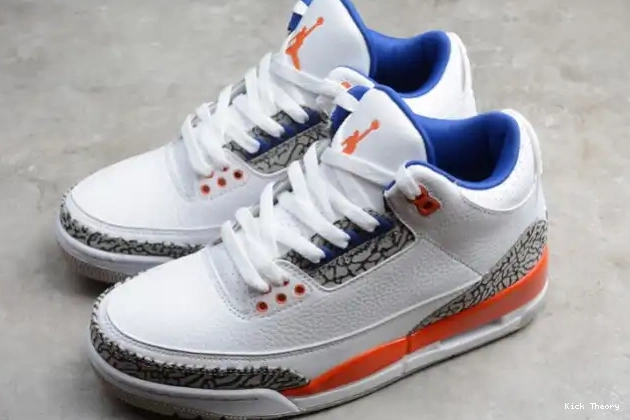 Kicktheory 136064-148 Rivals' 'Knicks Retro 3 Air Jordan 0614